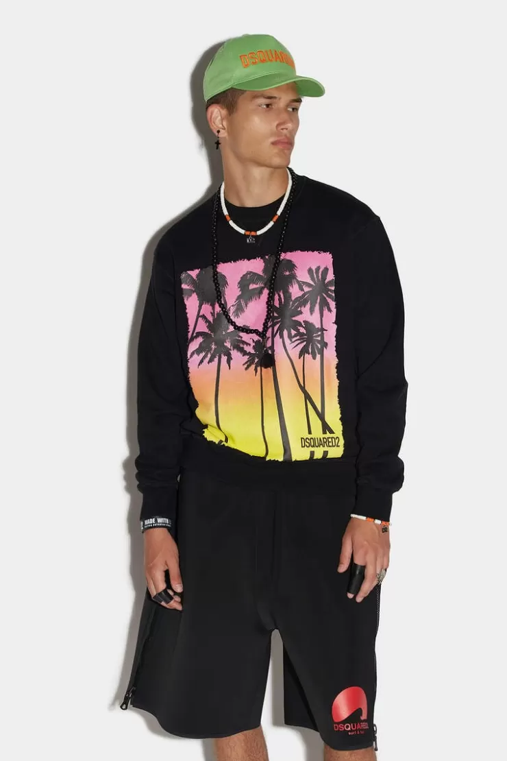 Dsquared2 D2 Sunrise Cool Sweatshirt>Uomo Felpe