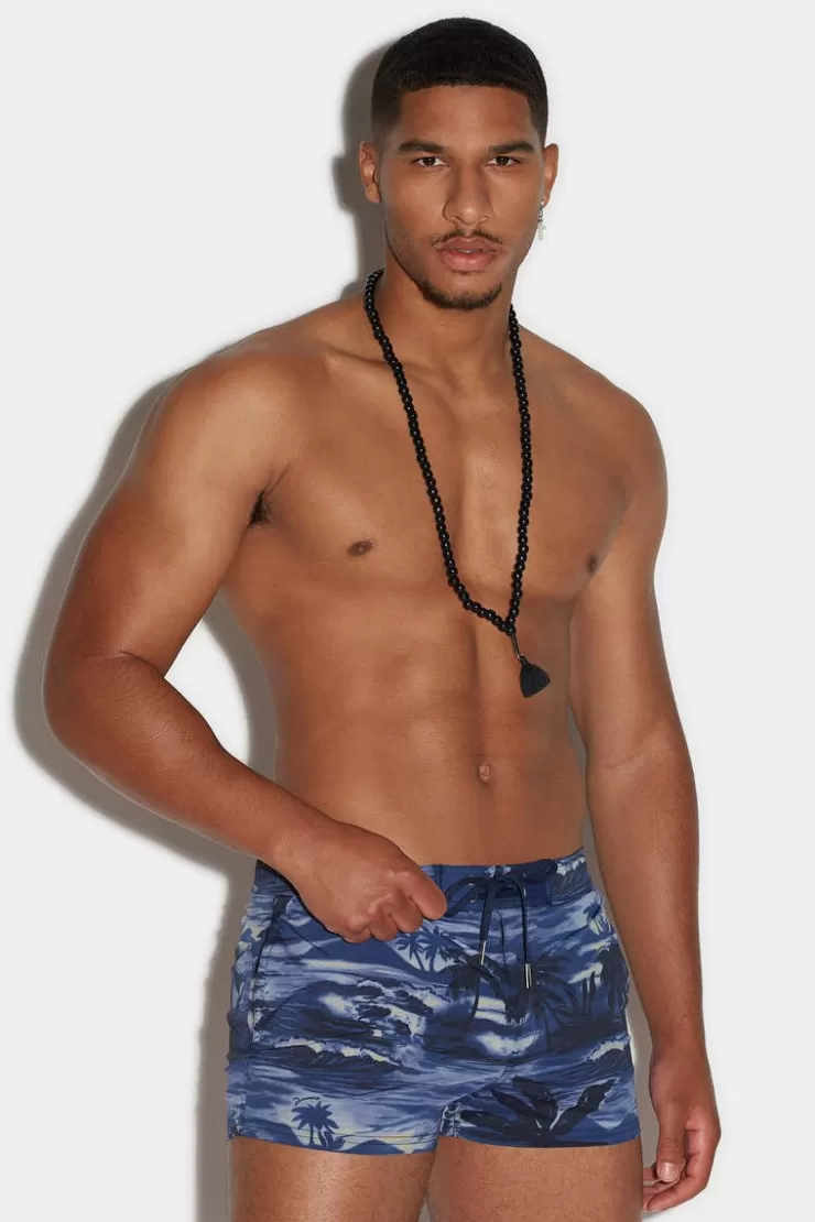 Dsquared2 D2 Sunset Boxer Midi>Uomo Costumi
