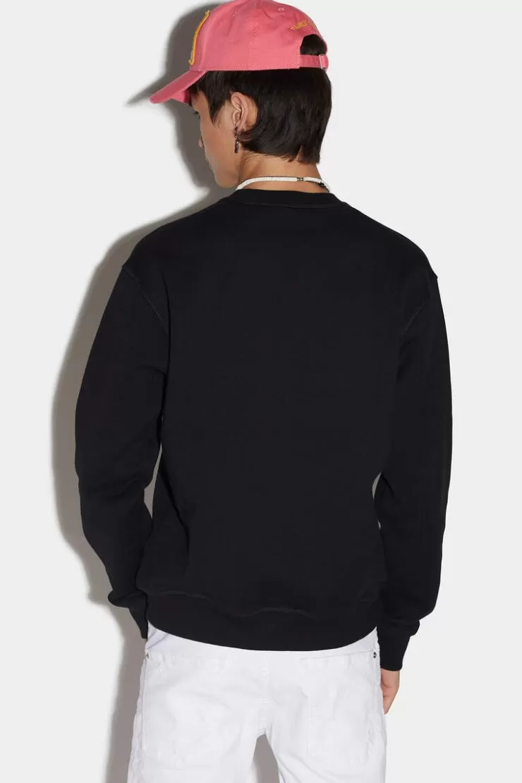 Dsquared2 D2 Surf Beach Cool Sweatshirt>Uomo Felpe