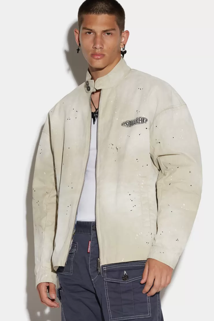 Dsquared2 D2 Surf Board Bomber>Uomo Cappotti & Giubbotti