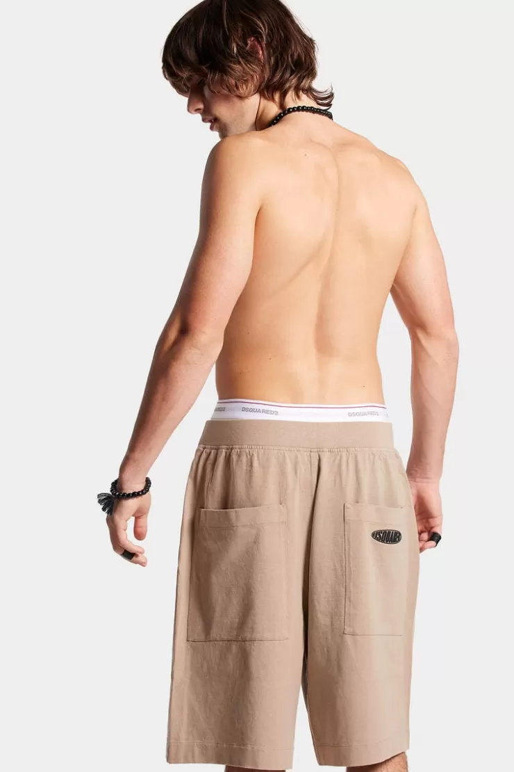 Dsquared2 D2 Surf Board Yoyo Shorts>Uomo Pantaloni Corti