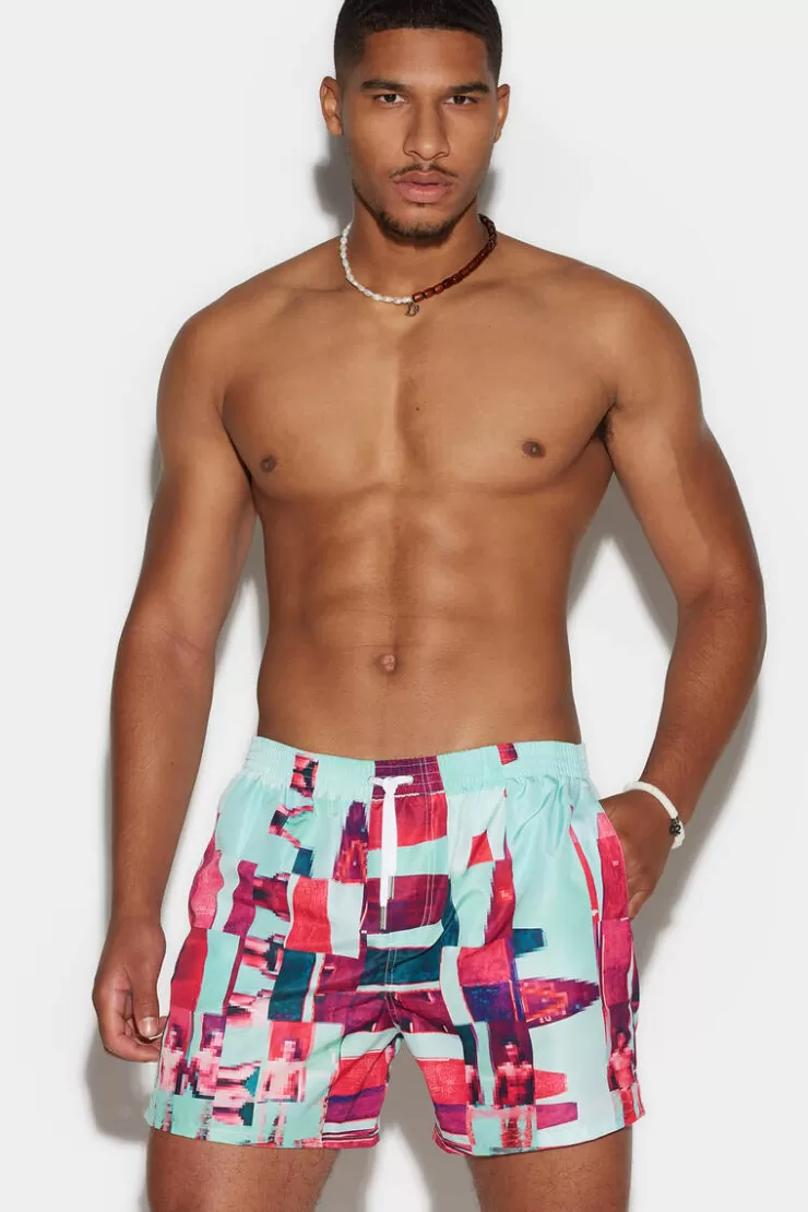 Dsquared2 D2 Surf Boxer Midi>Uomo Costumi