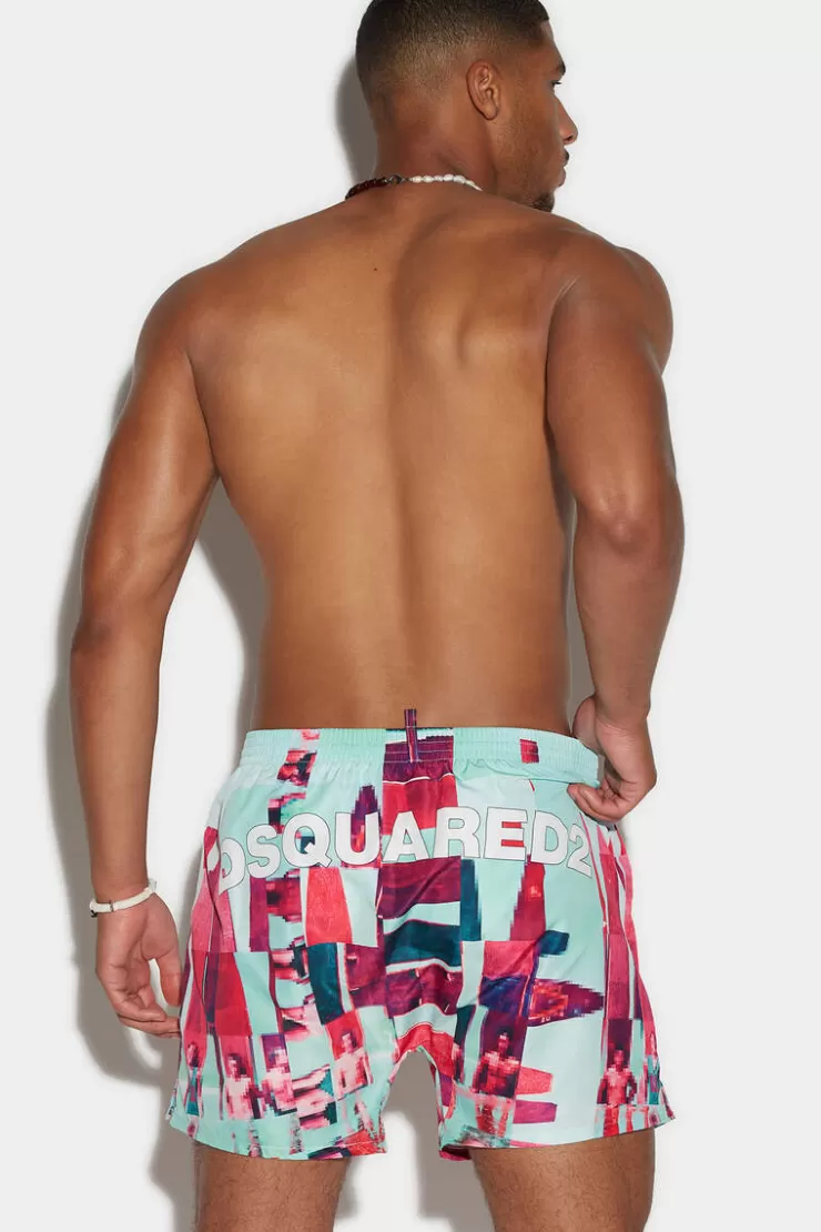 Dsquared2 D2 Surf Boxer Midi>Uomo Costumi