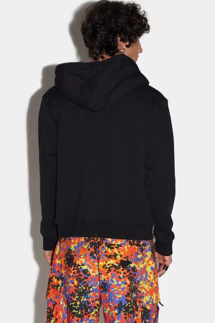 Dsquared2 D2 Surf Zip Cool Zip Hoodie>Uomo Felpe