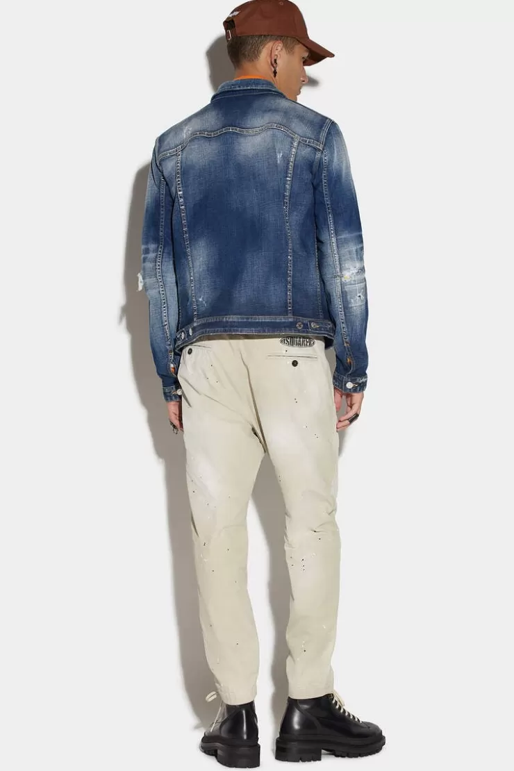 Dsquared2 D2 Surfboard New Dan Chino Pants>Uomo Pantaloni