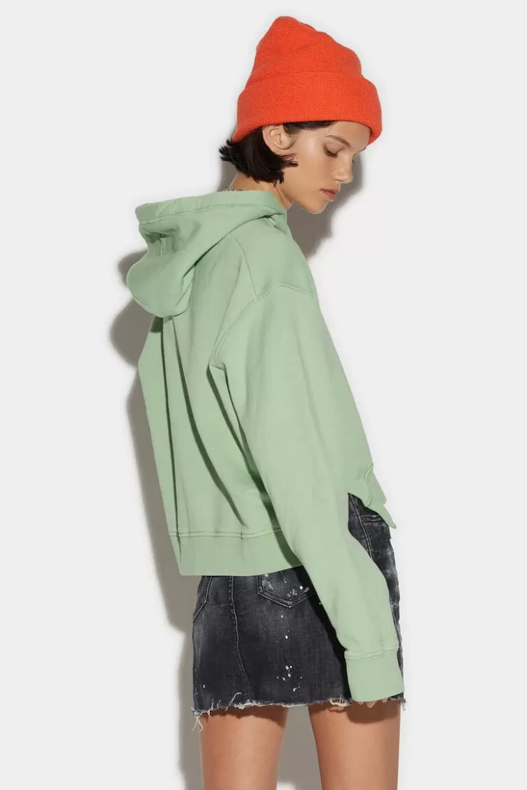 Dsquared2 D2 Surf&Fun Cut Hoodie>Donna Felpe