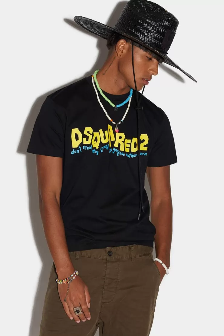 Dsquared2 D2 Waving Logo Cool T-Shirt>Uomo T-Shirt & Polo
