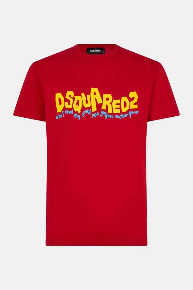 Dsquared2 D2 Waving Logo Cool T-Shirt>Uomo T-Shirt & Polo