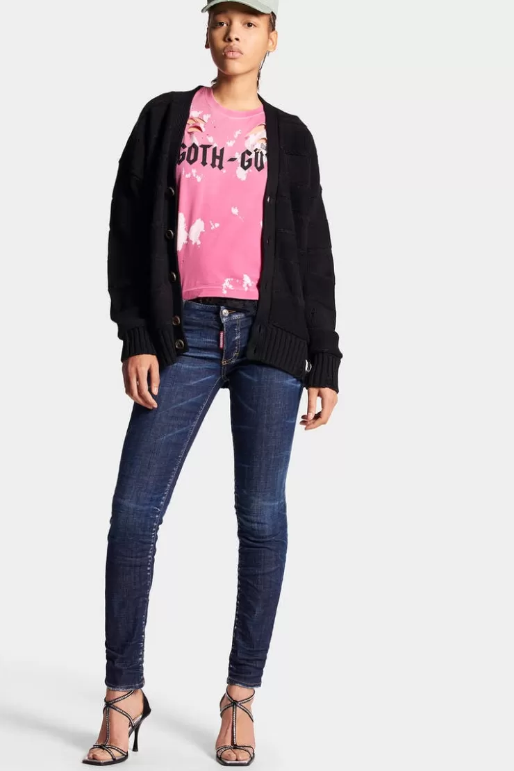 Dsquared2 Dark Clean Wash Jennifer Jeans>Donna Jeans