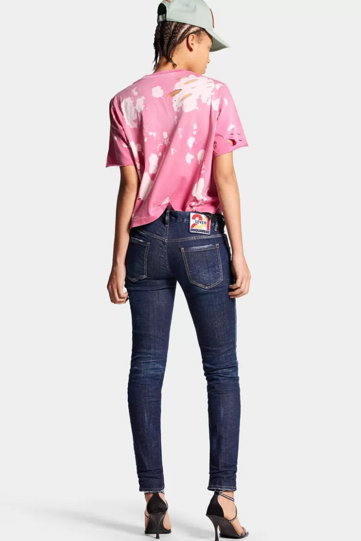 Dsquared2 Dark Clean Wash Jennifer Jeans>Donna Jeans