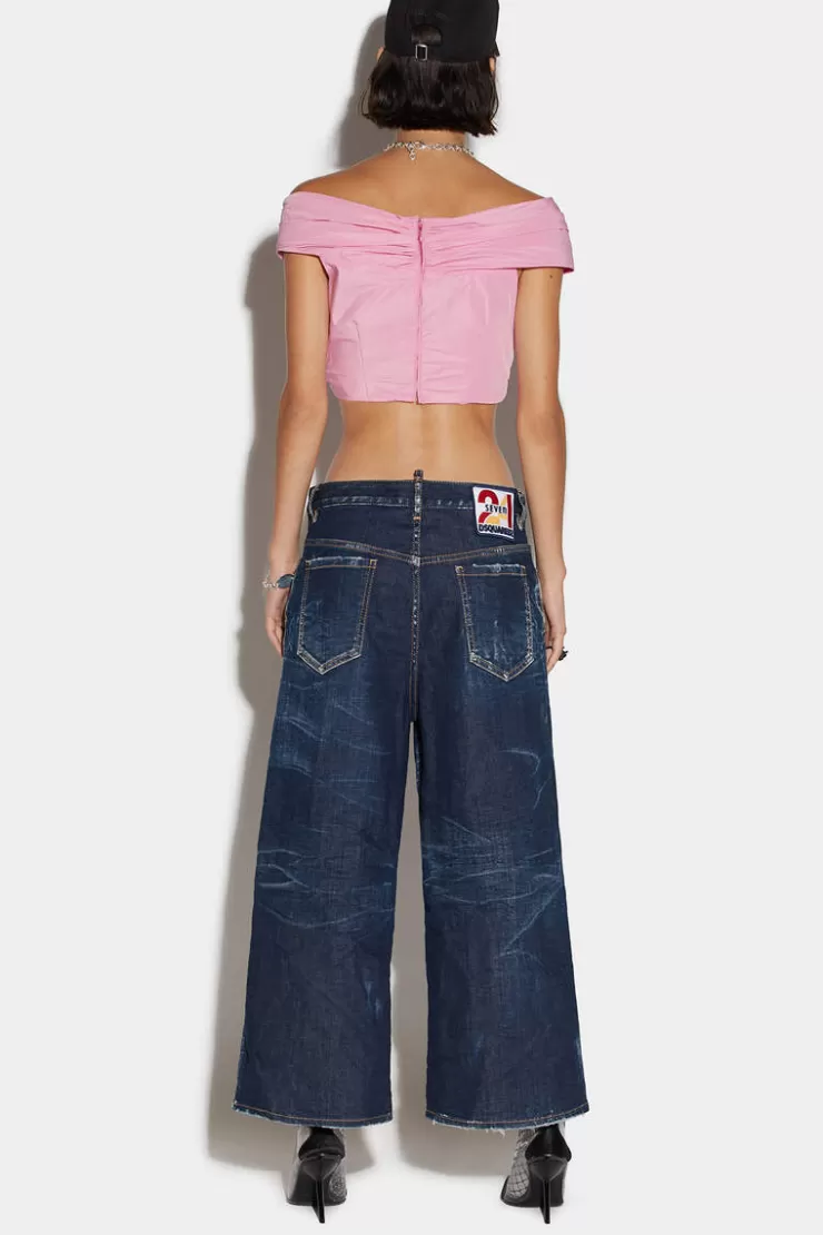 Dsquared2 Dark Clean Wash Jinny Jeans>Donna Jeans