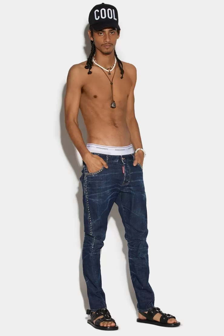 Dsquared2 Dark Clean Wash Sexy Twist Jeans>Uomo Jeans