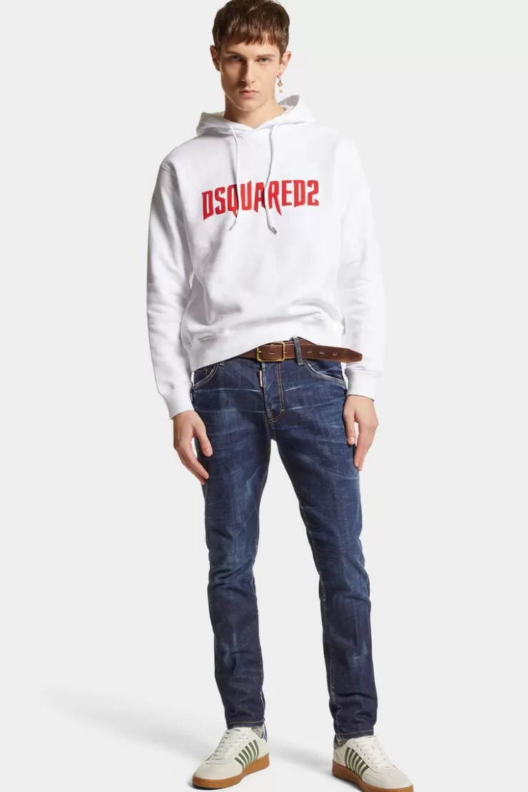 Dsquared2 Dark Clean Wash Skater Jeans>Uomo Jeans