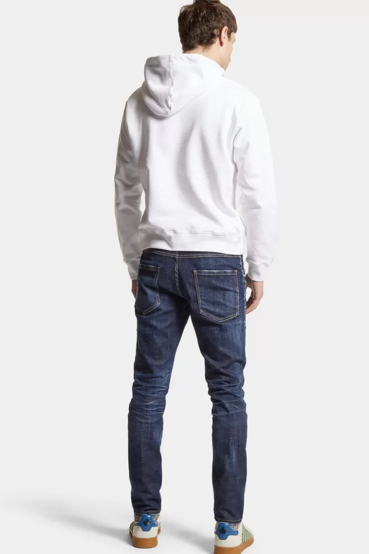 Dsquared2 Dark Clean Wash Skater Jeans>Uomo Jeans
