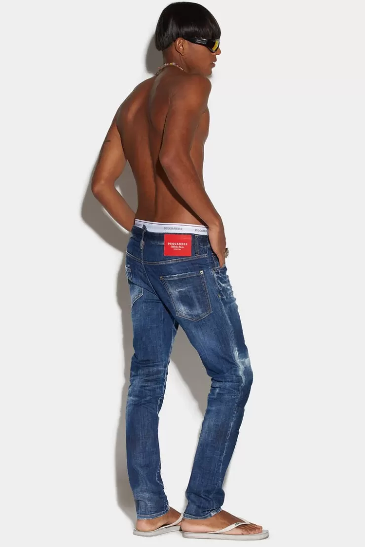 Dsquared2 Dark Crinckle Wash Cool Guy Jeans>Uomo Jeans