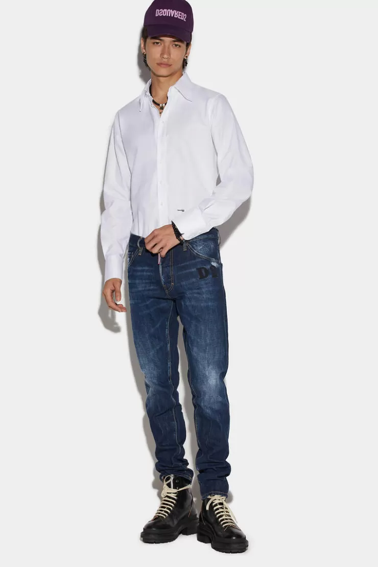 Dsquared2 Dark Semplice Wash Cool Guy Jeans>Uomo Jeans