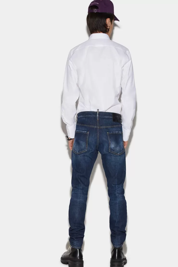 Dsquared2 Dark Semplice Wash Cool Guy Jeans>Uomo Jeans