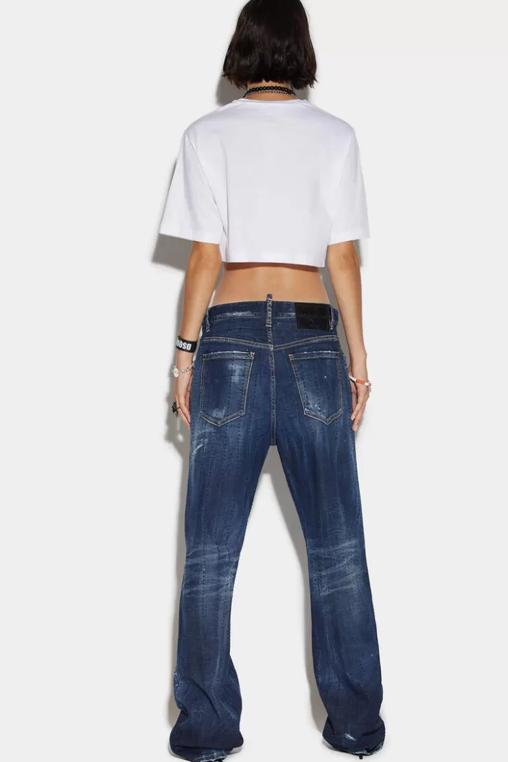Dsquared2 Dark Sparkle Wash San Diego Jeans>Donna Jeans