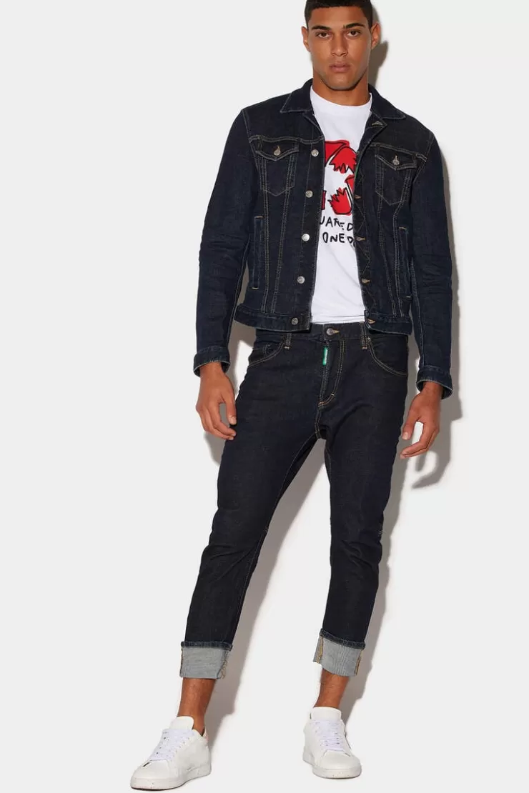 Dsquared2 Dark Wash Sailor Jeans>Uomo Jeans