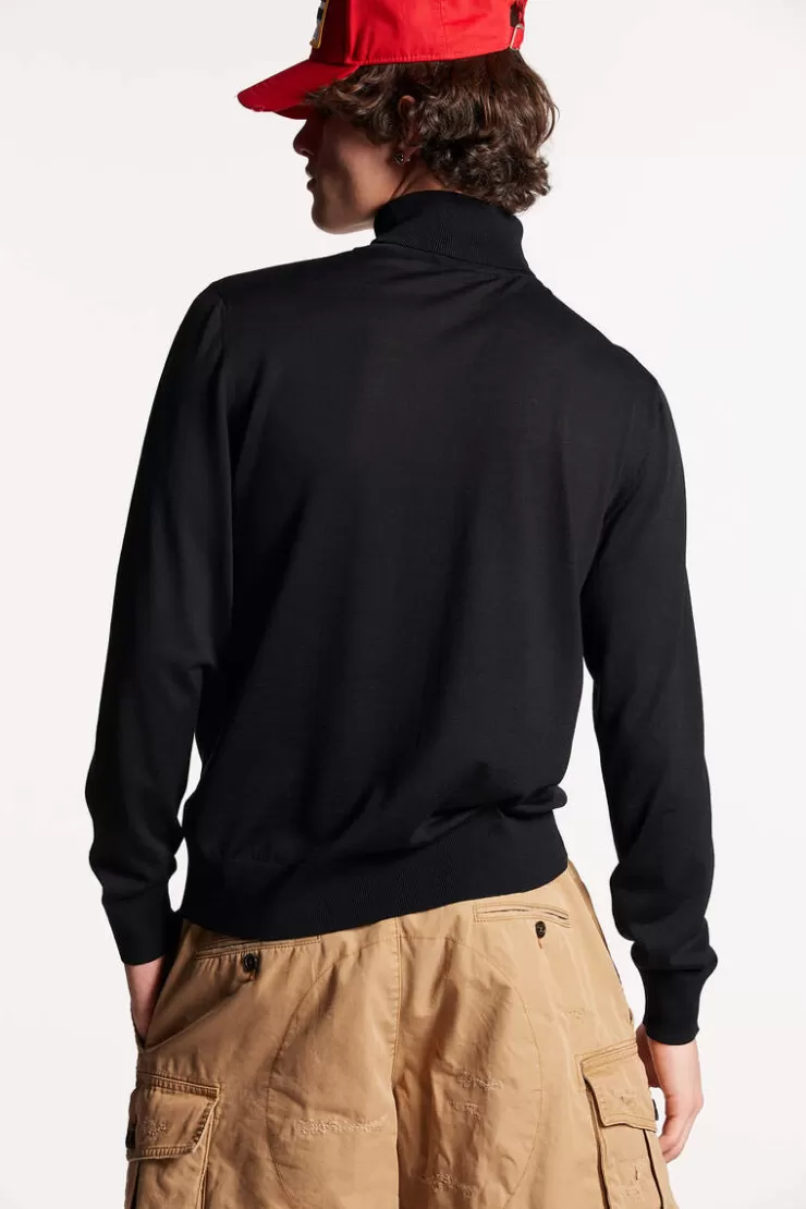 Dsquared2 Dc Turtleneck Knit>Uomo Maglieria