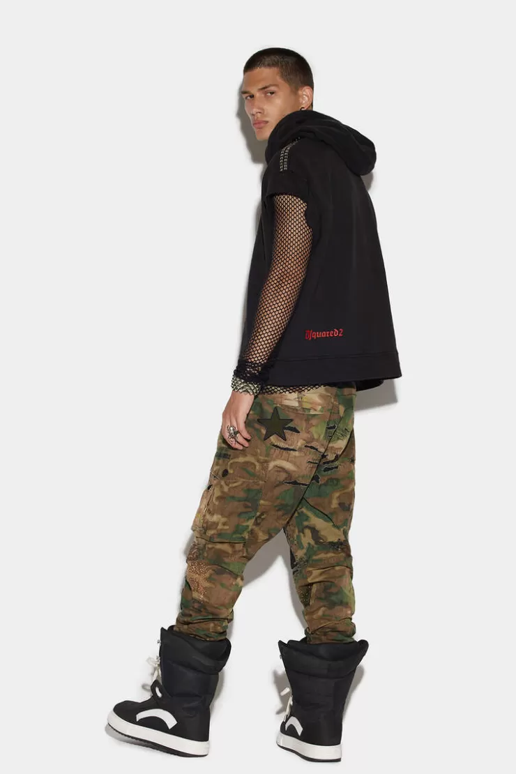Dsquared2 Destroyed Cyprus Cargo Pants>Uomo Pantaloni