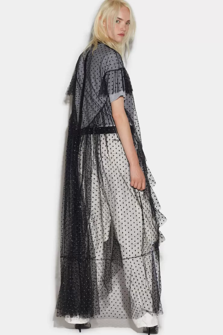 Dsquared2 Dirty Check Dress>Donna Vestiti E Tute