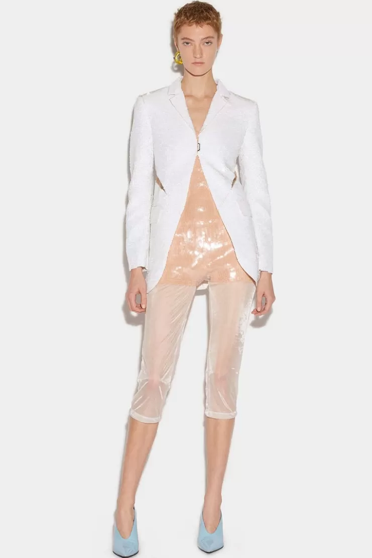 Dsquared2 Disco Sequin Playsuit>Donna Vestiti E Tute