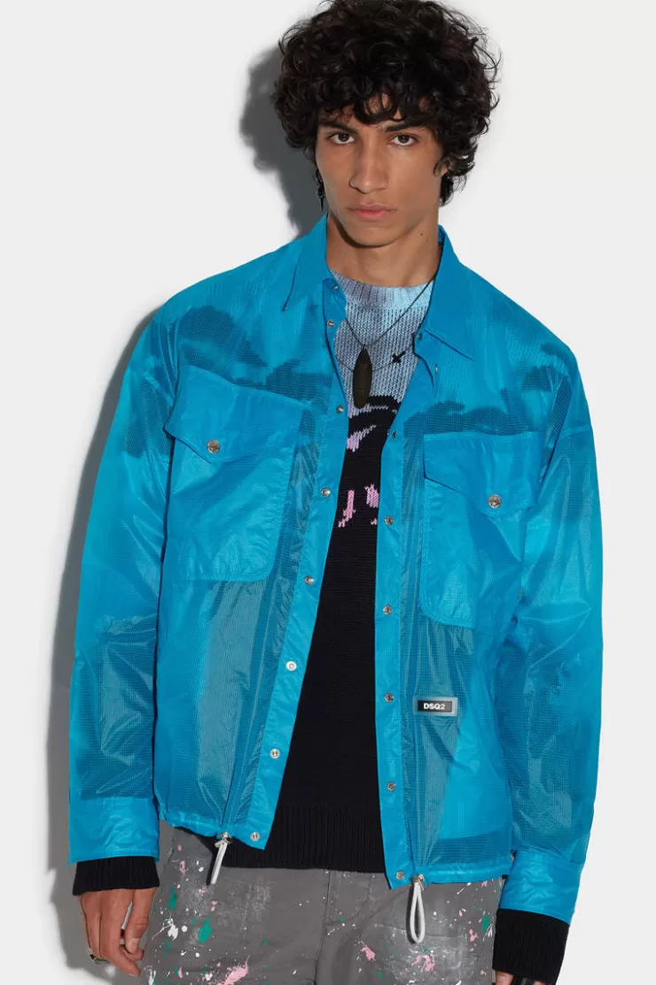 Dsquared2 Drawstring Shirt>Uomo Camicie