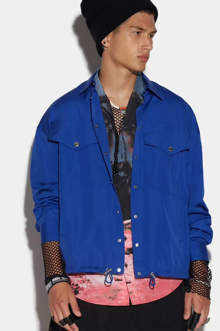 Dsquared2 Drawstring Shirt>Uomo Camicie