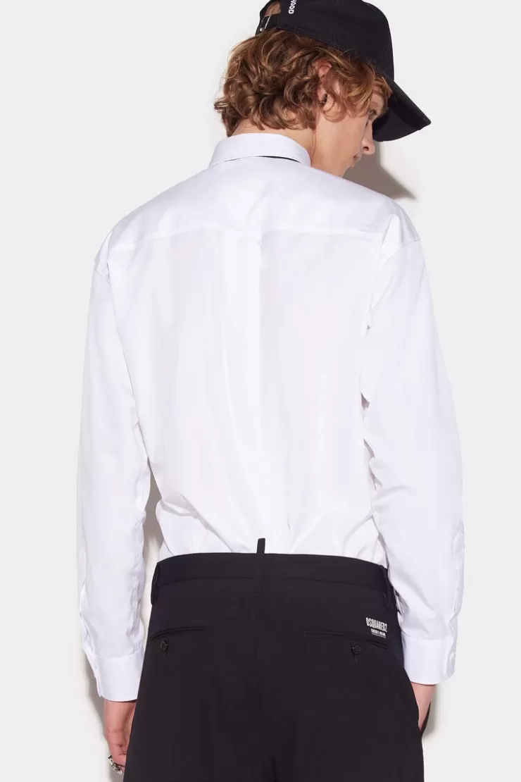 Dsquared2 Drop Shoulder Shirt>Uomo Camicie
