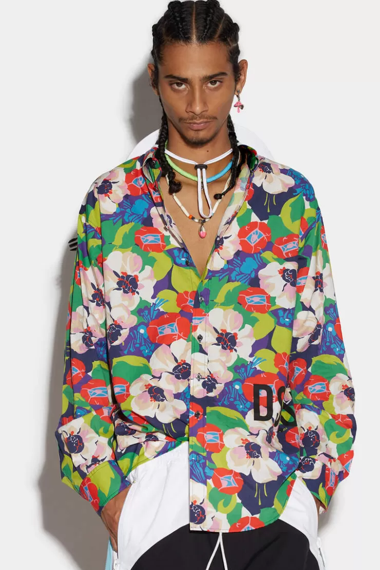Dsquared2 Dropped Shoulder Shirt>Uomo Camicie