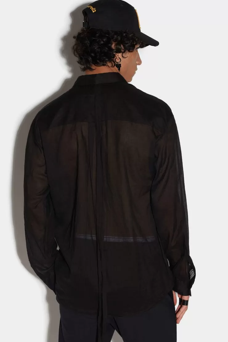 Dsquared2 Dropped Shoulder Shirt>Uomo Camicie