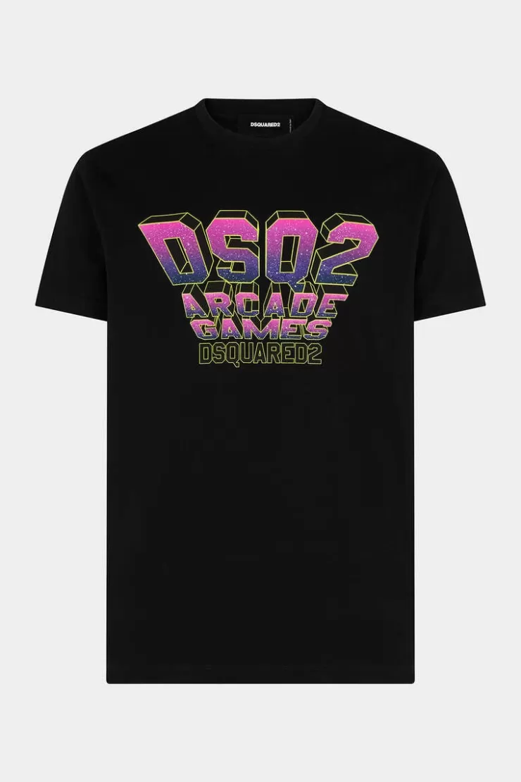 Dsquared2 Dsq2 Arcade Games Cool T-Shirt>Uomo T-Shirt & Polo