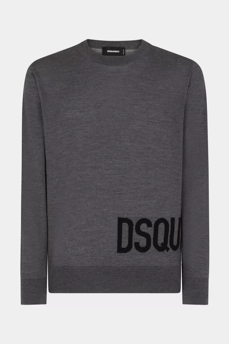 Dsquared2 Dsq2 Crewneck Knit>Uomo Maglieria