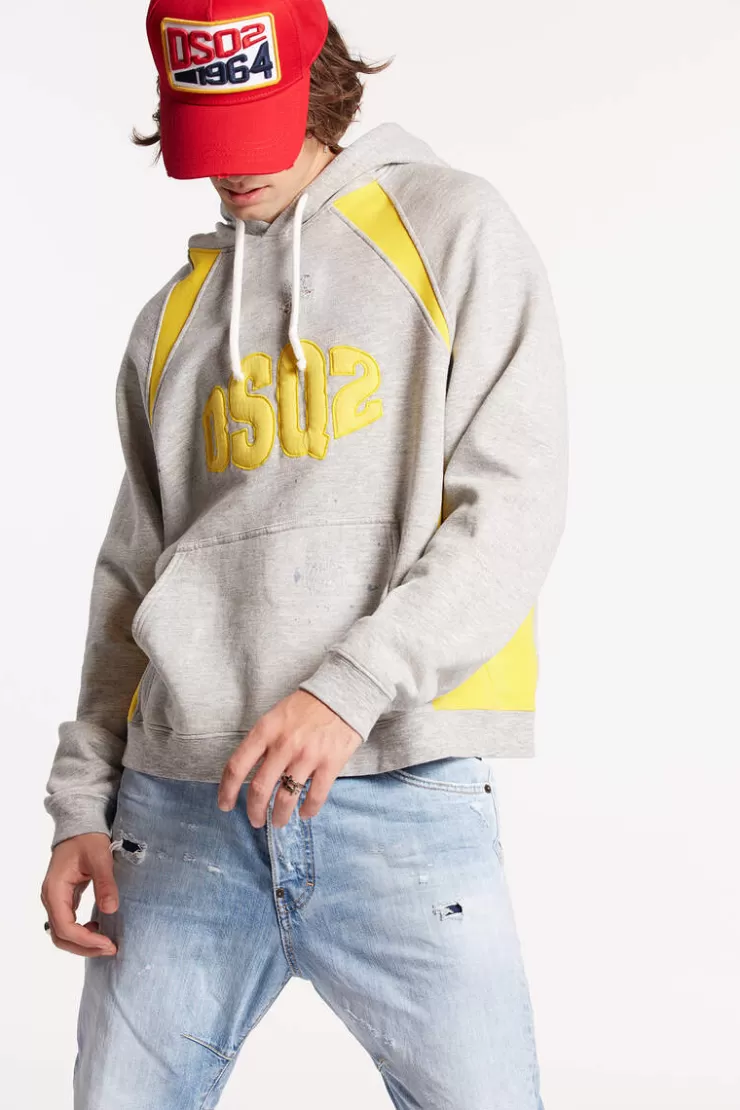 Dsquared2 Dsq2 Muscle Hoodie>Uomo Felpe