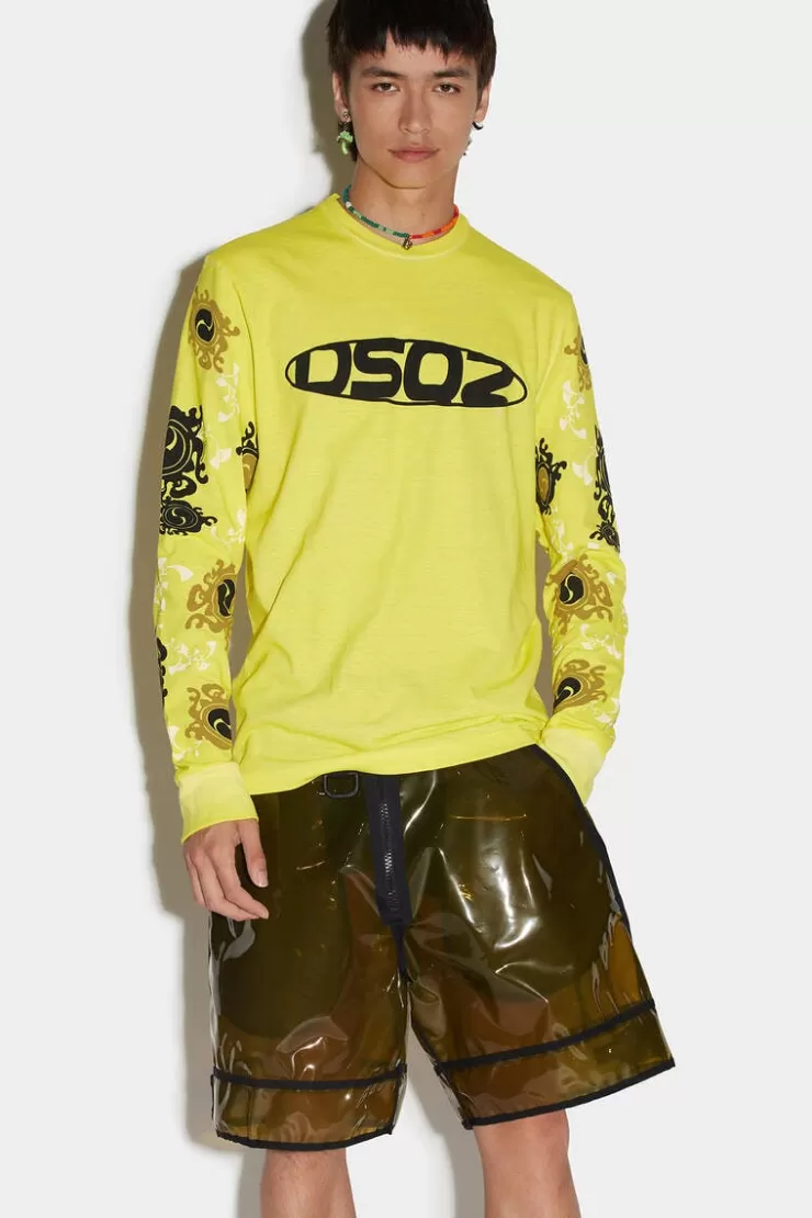 Dsquared2 Dsq2 Over Surf T-Shirt>Uomo T-Shirt & Polo