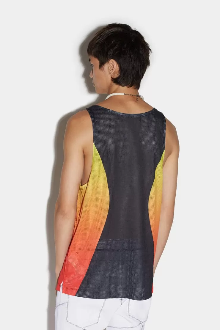 Dsquared2 Mesh Sport Tank Top>Uomo T-Shirt & Polo