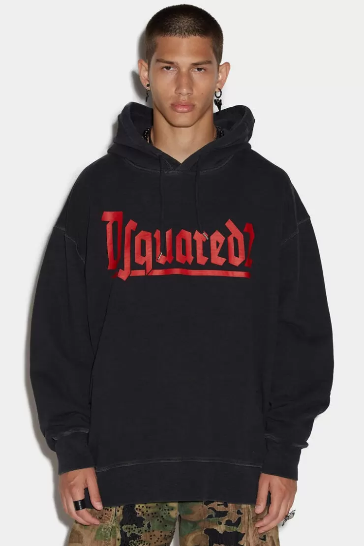 Dsquared2 Slouch Hoodie>Uomo Felpe