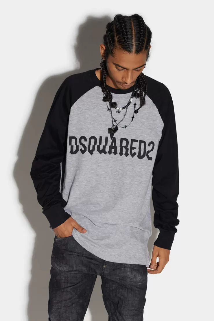 Dsquared2 Slouch Raglan T-Shirt>Uomo T-Shirt & Polo