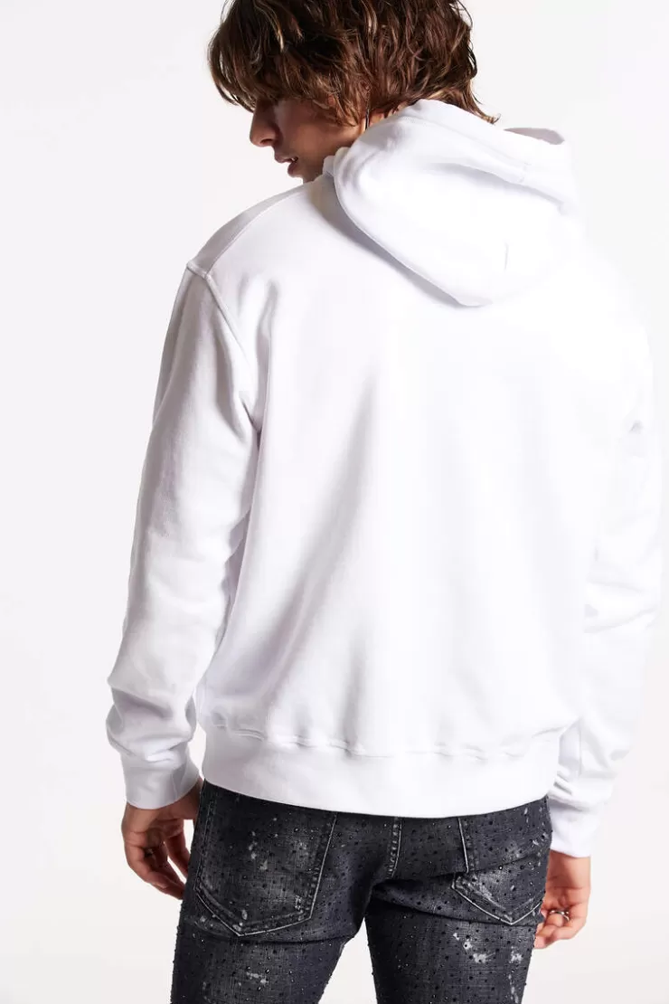 Dsquared2 University Cool Hoodie>Uomo Felpe