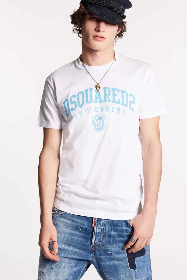 Dsquared2 University Cool T-Shirt>Uomo T-Shirt & Polo