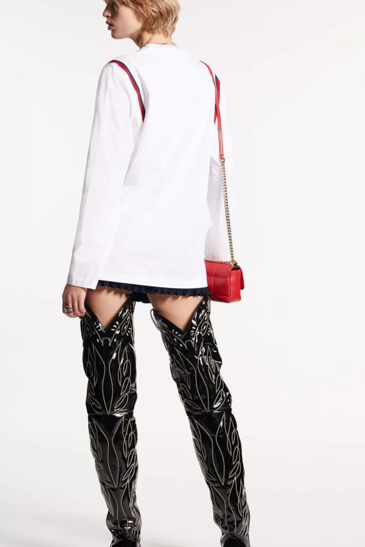 Dsquared2 University Varsity T-Shirt>Donna Top & T-Shirt