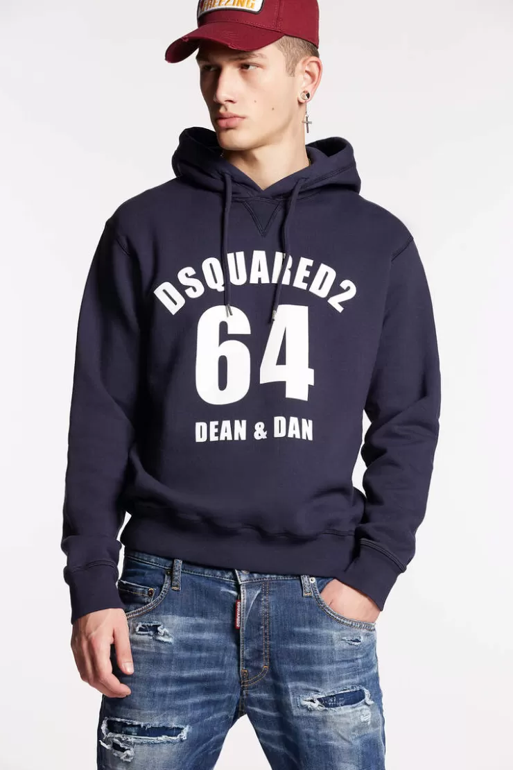Dsquared2 Dyed Cool Hoodie>Uomo Felpe