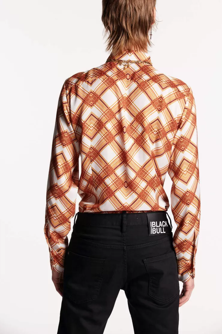 Dsquared2 Easy Slim 70'S Shirt>Uomo Camicie