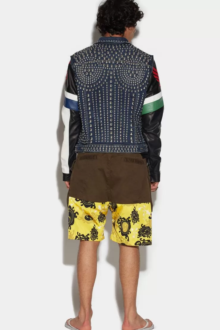 Dsquared2 Elastic Boxer Short>Uomo Pantaloni Corti