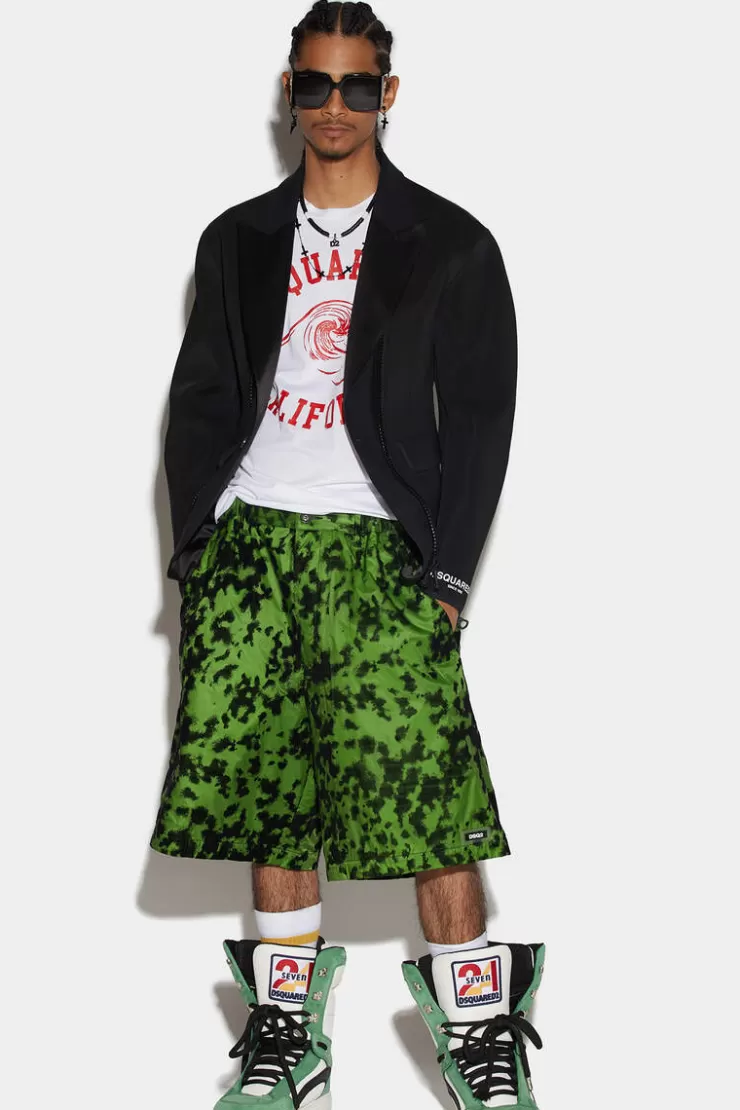 Dsquared2 Flock Surfer Shorts>Uomo Pantaloni Corti