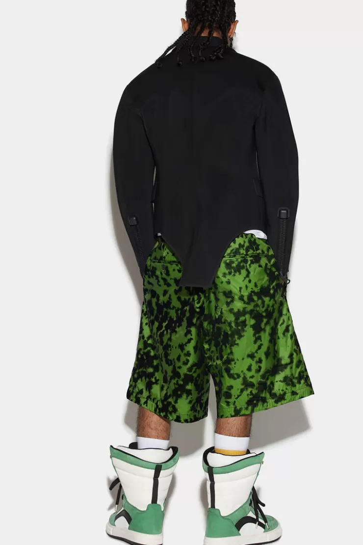 Dsquared2 Flock Surfer Shorts>Uomo Pantaloni Corti