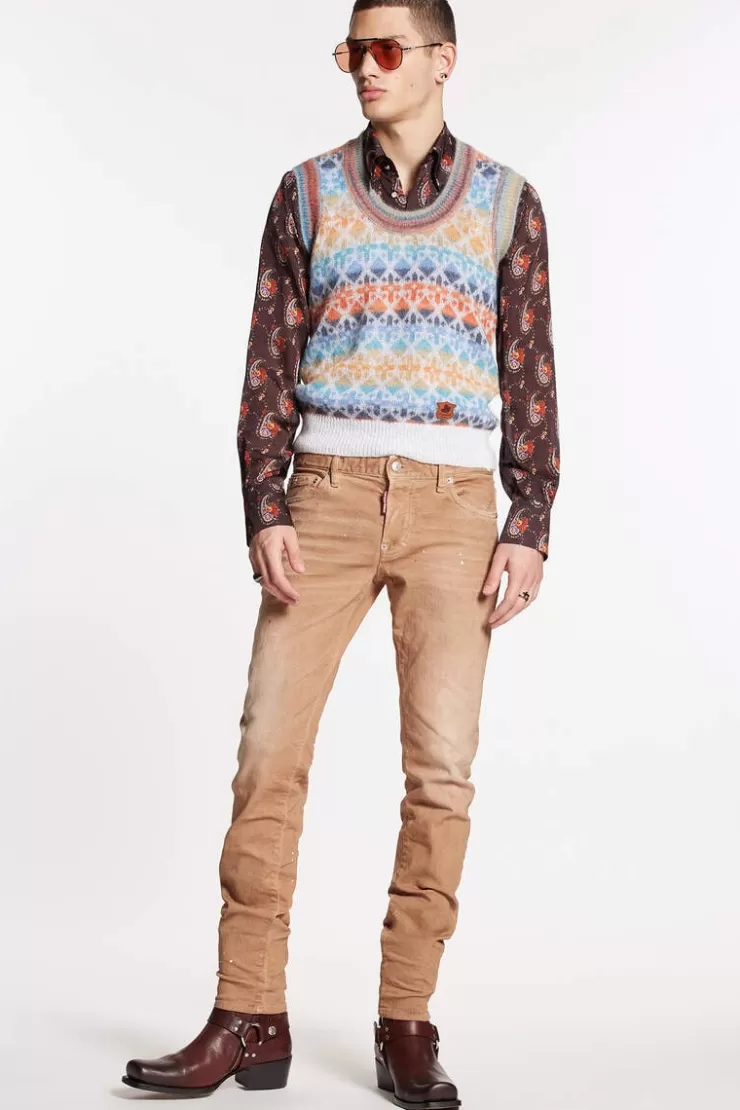 Dsquared2 Garment Dyed Slim Jeans>Uomo Jeans