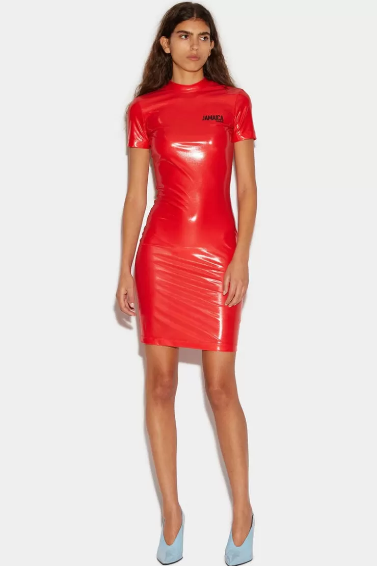 Dsquared2 Glossy Jamaica Dress>Donna Vestiti E Tute