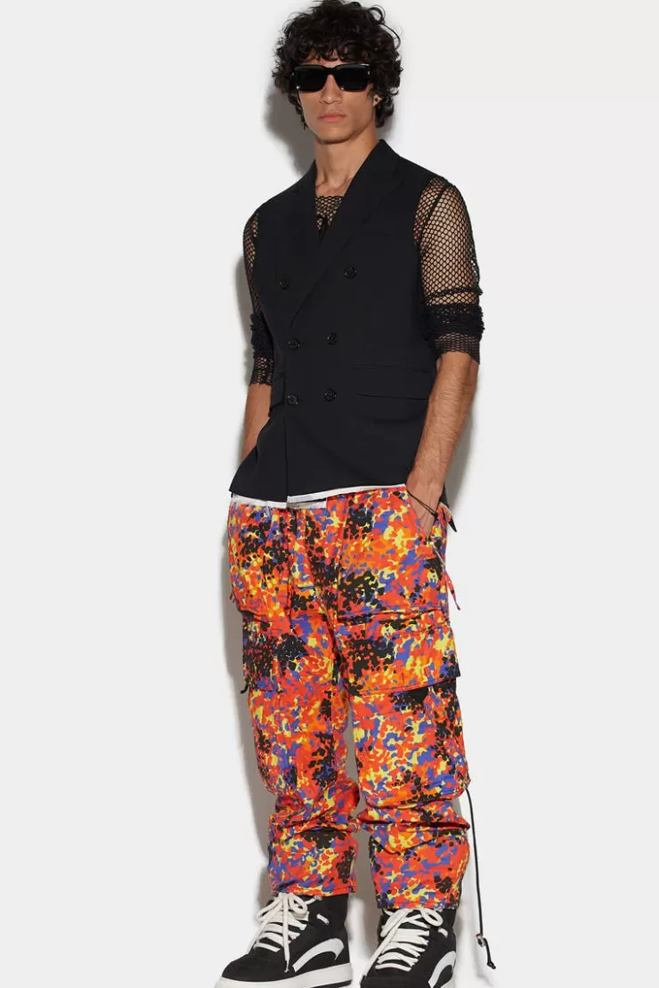 Dsquared2 Goth Camo Cargo Pants>Uomo Pantaloni